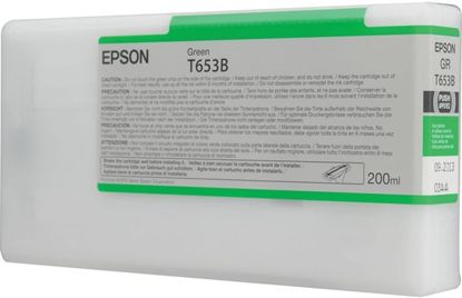 Зображення Картридж струменевий Epson StPro 4900 green, 200мл (C13T653B00)