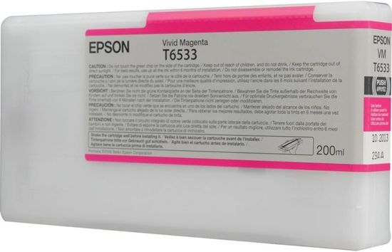 Зображення Картридж струменевий Epson StPro 4900 vivid magenta, 200мл (C13T653300)