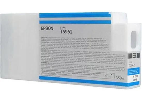 Зображення Картридж струменевий Epson StPro 7700, 7890, 7900, WT7900, 9700, 9890, 9900 cyan, 350 мл (C13T596200)