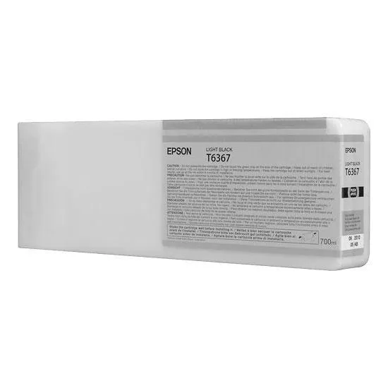 Зображення Картридж струменевий Epson StPro7890, 7900, WT7900, 9700, 9890, 9900 light black, 700 мл (C13T636700)