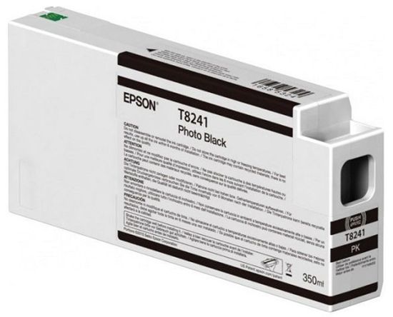 Зображення Картридж cтруменевий Epson SureColor SC-P6000, P7000, P8000, P9000 photo black 350 ml (C13T824100)