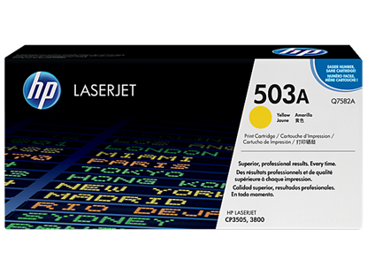 Зображення Тонер-картридж HP CLJ3800 yellow (Q7582A)