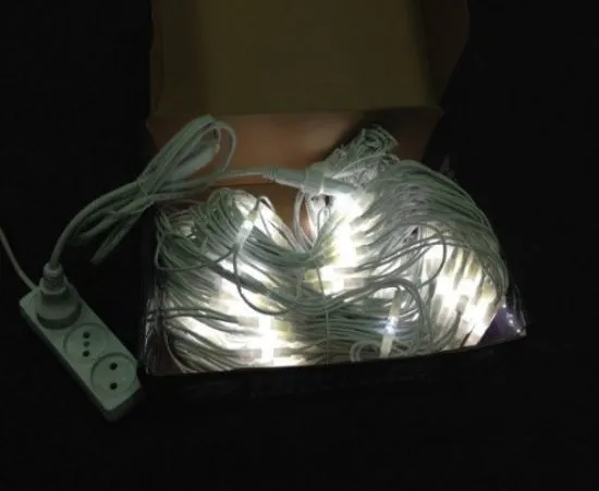 Зображення Гірлянда ML-Illumination ML737, LED білий 406 шт, 50,6 Вт, сітка - Ш-2,5м В-1,2м (ML737)