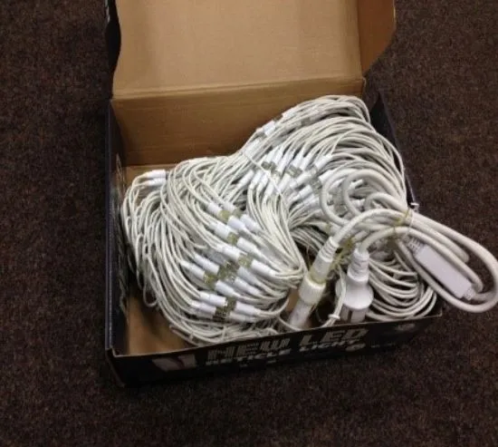 Зображення Гірлянда ML-Illumination ML741, LED білий, 406 шт, 50,6Вт, сітка Ш-2,5м В-1,2м (ML741)