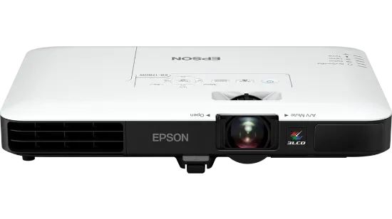 Зображення Проєктор Epson EB-1780W,  HD Ready, ультрамобільний (V11H795040)