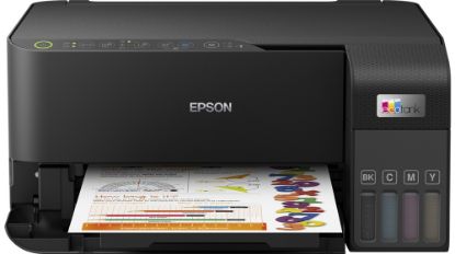 Зображення БФП A4 Epson EcoTank L3550, 3 в 1, кольоровий/монохромний друк (C11CK59404)