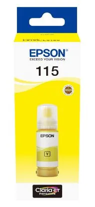 Зображення Контейнер з чорнилом Epson EcoTank 115 Pigment Yellow (C13T07D44A)