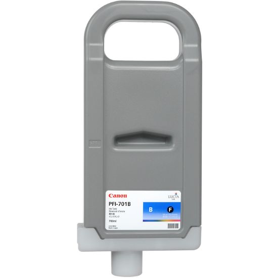 Зображення Картридж струменевий Canon PFI-701B  Blue, 700мл (0908B001AA)