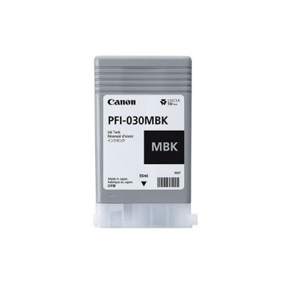 Изображение Картридж струменевий Canon PFI-030MBK Matte Black для TM-240 / 340 (3488C001AA)
