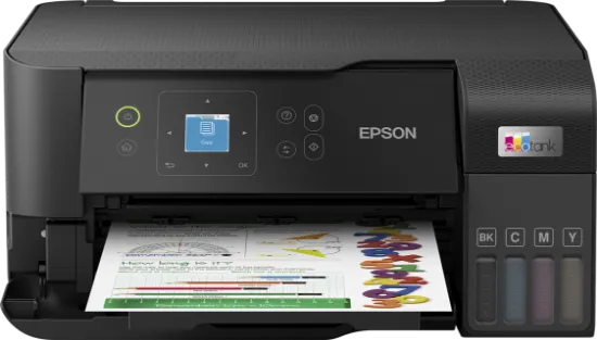 Зображення БФП A4 Epson EcoTank L4260, 3 в 1, 33 cтор./хв (C11CJ63412)