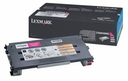 Зображення Тонер-картридж LEXMARK C500n / X500n / X502n, Magenta 3k (C500H2MG)