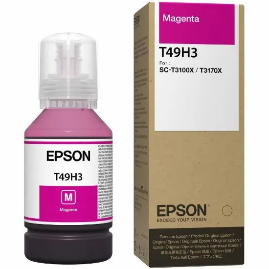 Зображення Контейнер з чорнилом Epson T49H3 Magenta 140ml для SureColor SC-T3100 (C13T49H300)